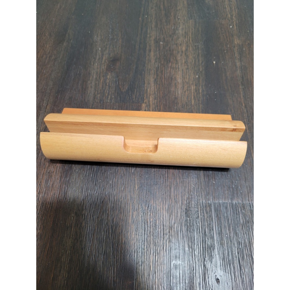 Wooden Phone Stand Holder Desk Organizer Charging Station Dock Minimalist‎